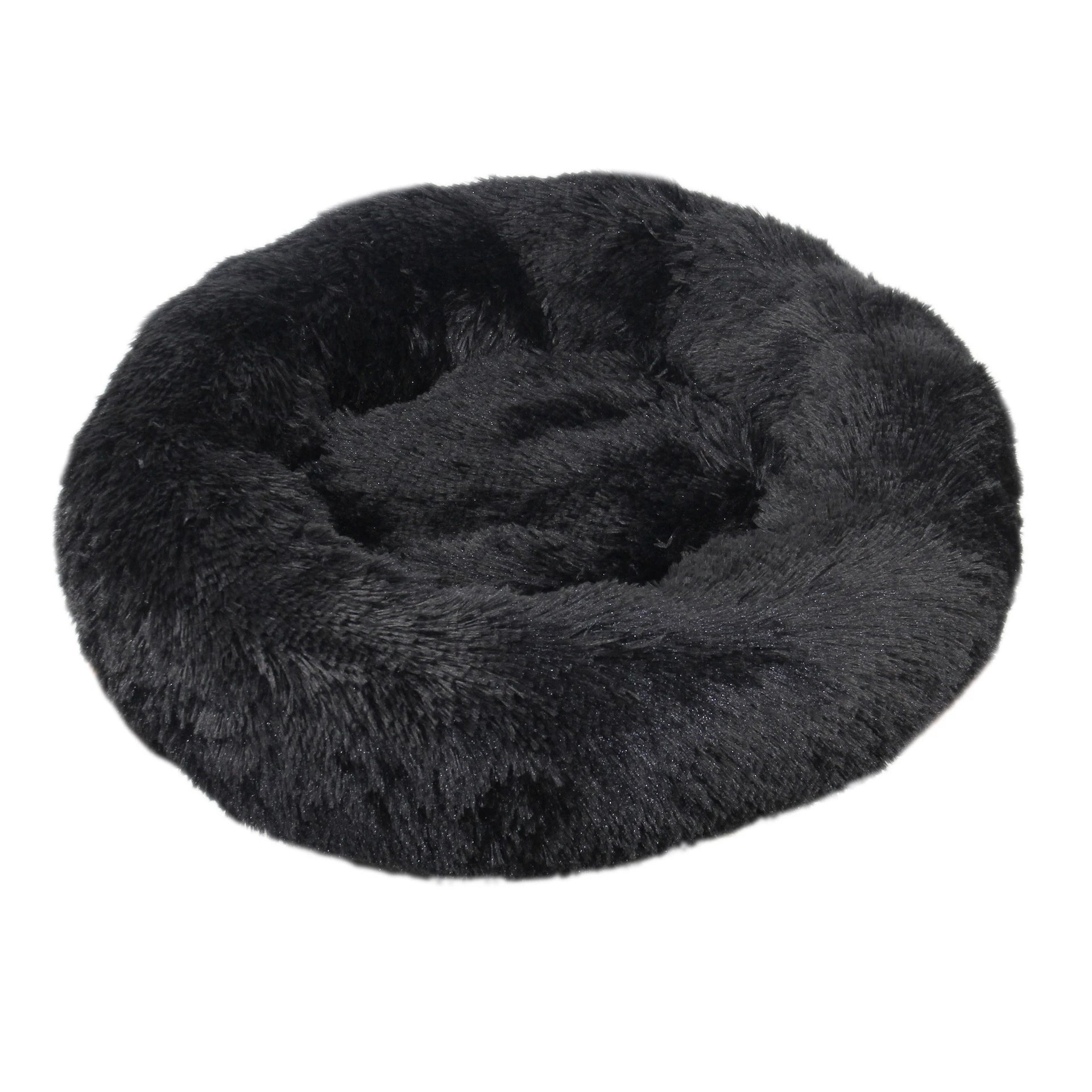 Cozy Donut Dog Bed — Calming Plush Mat