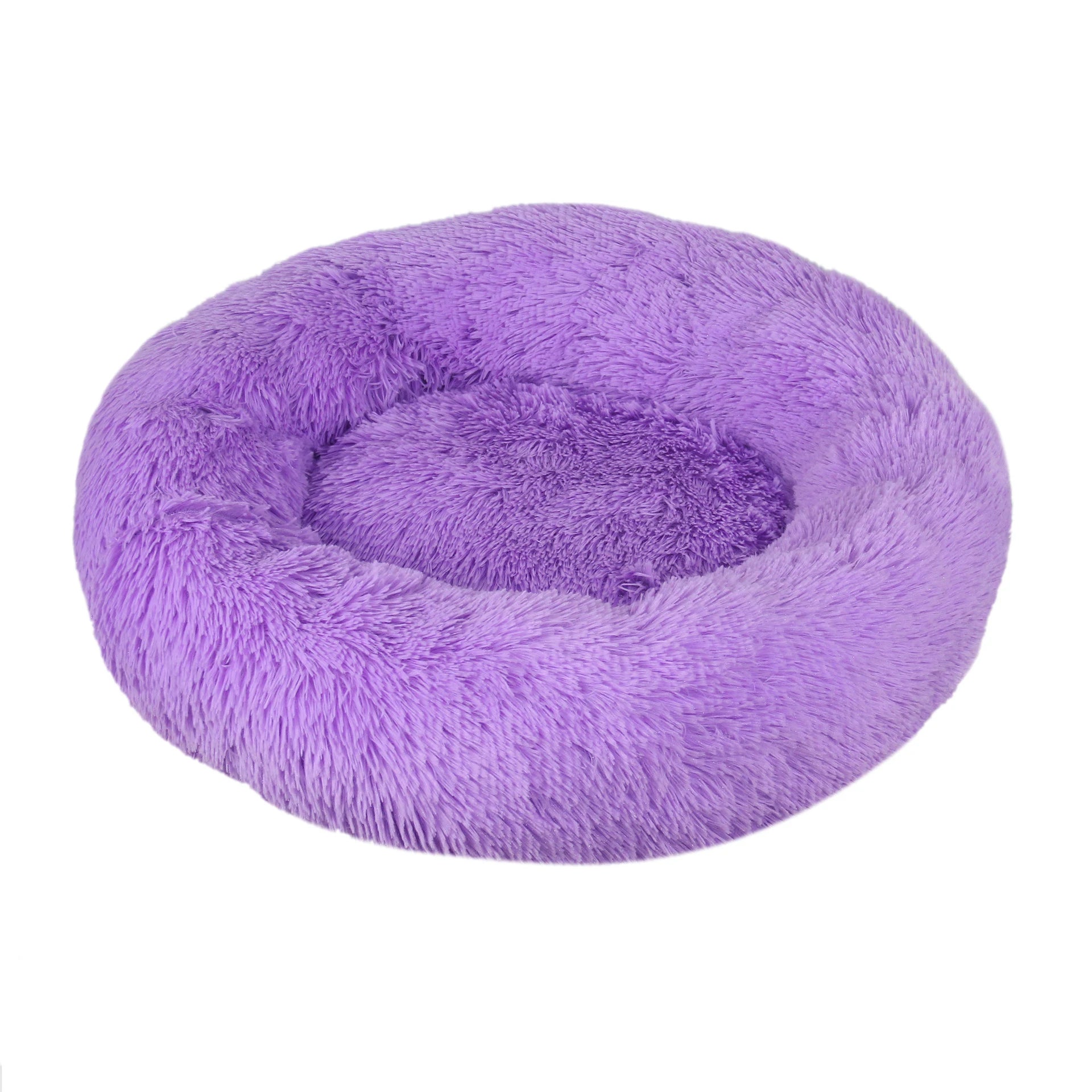 Cozy Donut Dog Bed — Calming Plush Mat