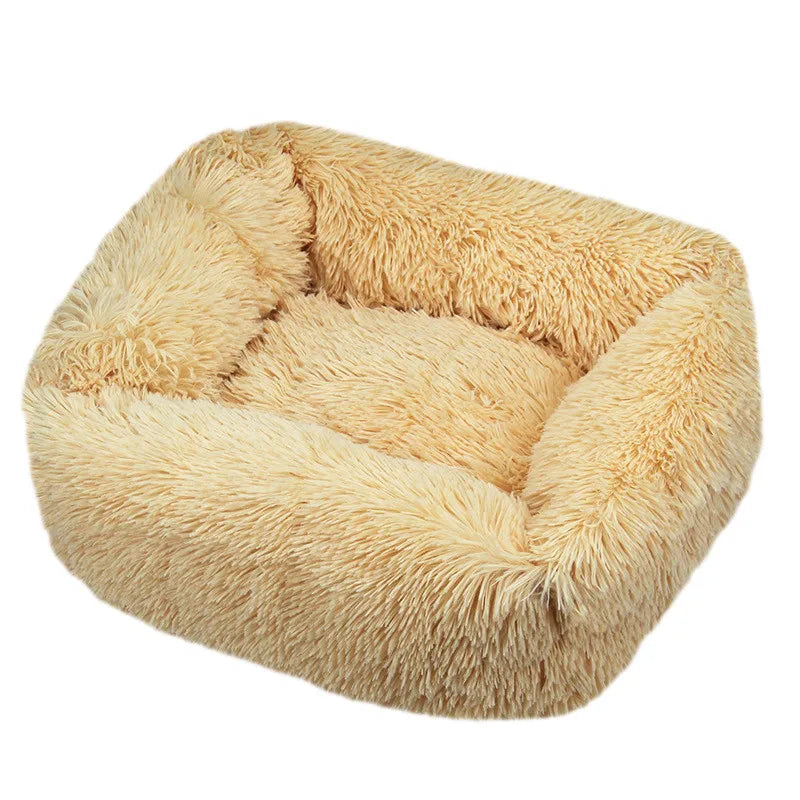 Luxury Calming Dog Bed — Plush & Washable