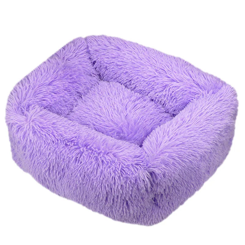 Luxury Calming Dog Bed — Plush & Washable