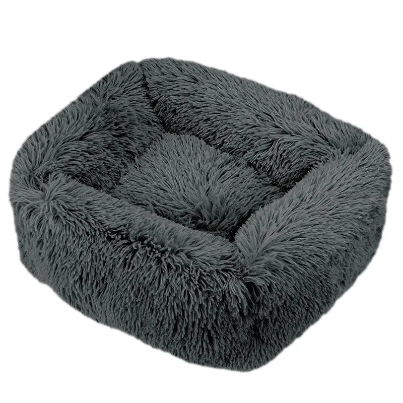 Luxury Calming Dog Bed — Plush & Washable