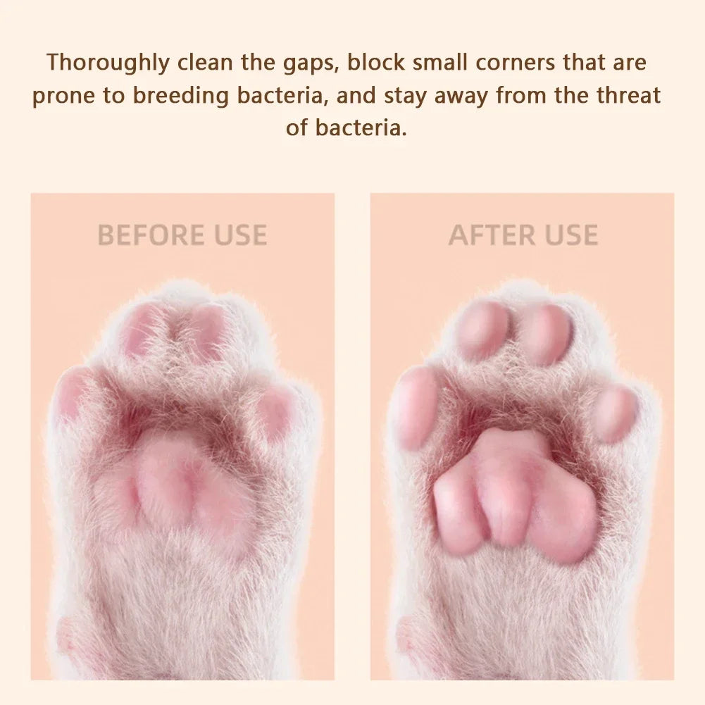 Electric Pet Paw Trimmer — Quiet & Waterproof with LED