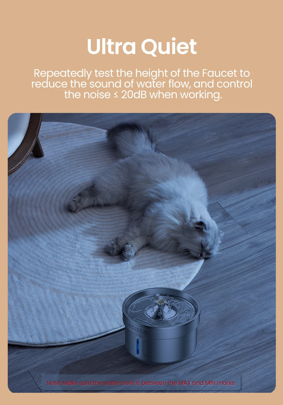 Stainless Steel Pet Water Fountain — Auto Cat & Dog Dispenser